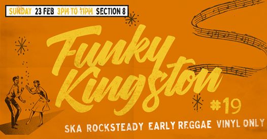 Funky Kingston #19 – free outdoor vintage Jamaican music party